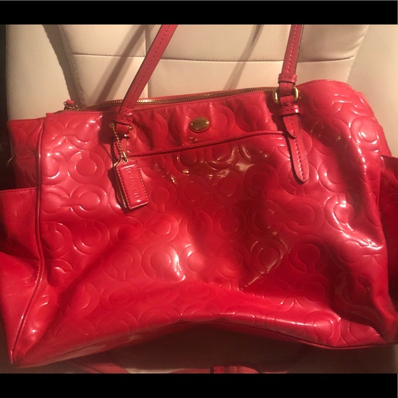 Coach Diaper Bag - Picture 1 of 6